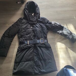 Like new PUETEREY belted jacket